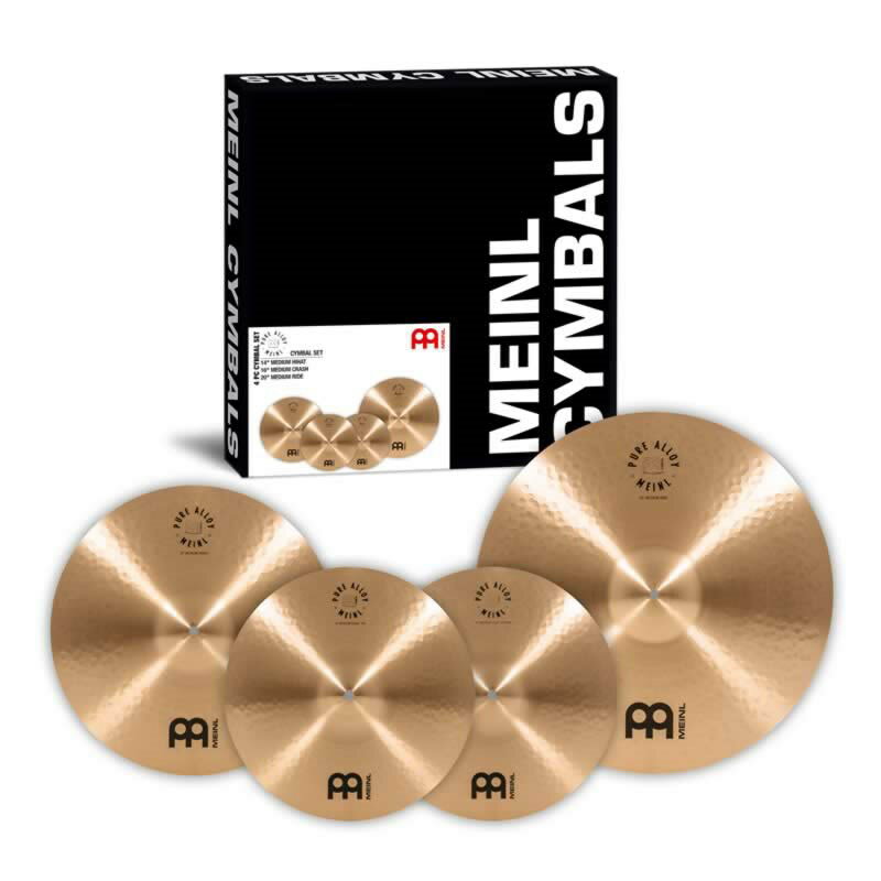 Pure Alloy Cymbal Set [PA141620] MEINL ()