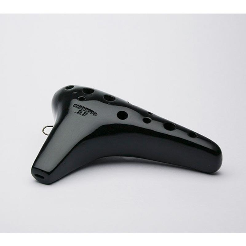 ナイトオカリナ フィオレット ソプラノF調 Fi-SFB カラー:ブラック FIORETTO オカリーナ NIGHT OCARINA (新品)