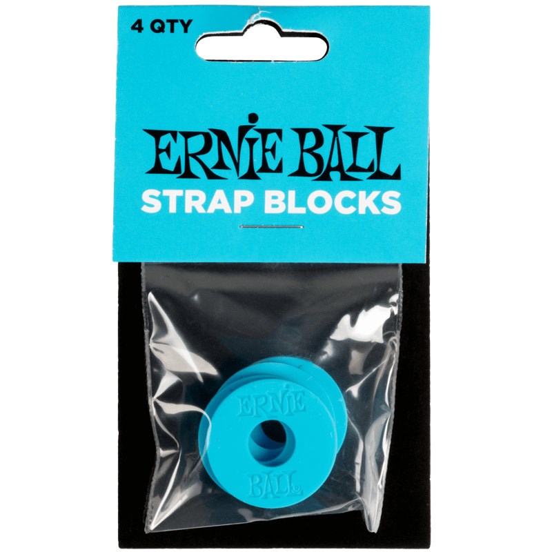 ■商品紹介ERNIE BALL STRAP BLOCKS (4枚入り)Ernie Ballのロゴ入りラバー・ストラップ・ブロックを使用すると、楽器本体とストラップをしっかりと固定できます。多くのストラップ・ピンの種類に適応するので、ギターをカスタマイズすることなく、頑丈にフィットします。柔軟で耐久性のあるゴム製で、お手持ちのストラップ・ピンをくぐらせて、ストラップを確実に固定できます。■4枚入り※パッケージデザインは予告なく変更となる場合がございます。予めご了承下さい。検索キーワード：イケベカテゴリ_楽器アクセサリ_ギター・ベース用パーツ_その他パーツ_ERNIE BALL_新品 SW_ERNIE BALL_新品 JAN:0749699115861 登録日:2023/01/23 アーニーボール アニーボール