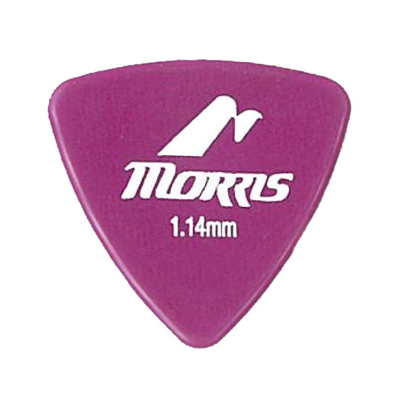 デルリン トライアングル ピック 1.14mm (パープル) MORRIS (新品)