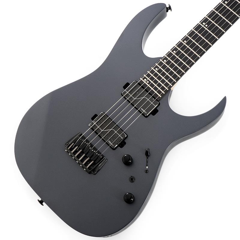 ■商品紹介RG Prestige 2026 NEW Modelリバースヘッド/ミリタリーライクなグレーメタリック・フラット・カラーがクールな印象を与える RG 新モデル◆弾き易さと薄さとを追求した極薄ネック・シェイプ Super Wizard HPよりナチュラルなサウンドと高い強度を狙い、メイプル材とウェンジ材（共に厚材）を5pcに組み合わせて完成しています。極限まで軽い握り心地を好むプレイヤーに最適な、Ibanez=薄ネックのパイオニアたる所以とも言うべきシェイプです。◆クセがなくナチュラルでフラットな音響特性を持つ、バスウッド材ボディミリタリー・テイストのグレー・メタリック・カラーで仕上げました。◆ローズウッド材指板中音域特性と暖かみのあるトーンが特長のローズウッド材を採用。◆ステンレス・スチール・フレットメンテナンス製に優れ、音の立ち上がりが早い上コード弾きでの分離の良さとノート弾きでのクリアな出音とが共に特徴です。◆Fishmanピックアップ w/Voicing スイッチ歯切れが良くひりつくようなクランチ、且つピュアでタイトなベースで現代的な うなり が特長のModern Active High Output モード（Voice1）と、オーガニック且つ高出力なトーンで、優れたディストーション・キャラクターとFluence ならではのダイナミクス、さらに反応の良さが特徴の Modern Passive Attack モード（Voice2）を選択可能です。※006P電池(9V)使用。◆ジブラルタル・スタンダード III ブリッジストレスフリーなピッキングが可能なロー・プロファイル設計で、イントネーション調整幅やサドルの高さ調整幅が広く、様々なセッティングに対応可能な Ibanez製 オリジナル・フィックスド・ブリッジです。◆Luminlay 指板サイド・ポジション・マーク暗転したステージで役立つ高性能蓄光素材として世界中で支持を得ています。◆弦交換の利便性を追求し、チューニング・スタビリティに定評のある Gotoh MG-T ロッキング・マシンヘッド※画像はサンプルです。製品の特性上、杢目、色合いは個体ごとに異なります。■仕様詳細SpecsNeck type Super Wizard HP 5pc Maple/Wenge neckBody Basswood bodyFretboard Bound Rosewood fretboard w/Off-set Mother of Pearl dot inlay & Luminlay side dots inlayFret Jumbo Stainless Steel frets w/Prestige fret edge treatmentMachine Head Gotoh MG-T locking machine headsNut Graph Tech BLACK TUSQ XLBridge Gibraltar Standard III bridgeNeck pickup Fishman Fluence Modern Humbucker Ceramic (H) neck pickupBridge pickup Fishman Fluence Modern Humbucker Ceramic (H) bridge pickupControls， Pickup selector 1 Volume， 1 Tone， 3-way lever switchOther Switches Fishman Fluence Voicing switchHardware color BlackStrings .010/.013/.017/.026/.036/.046 (D'Addario EXL110)Neck DimensionsScale 648mm/25.5Width at Nut 43mmWidth at Last Fret 58mmThickness at 1st 17mmThickness at 12th 19mmRadius 430mmRハードケース付属検索キーワード：イケベカテゴリ_エレキギター_STタイプ_Ibanez_新品 SW_Ibanez_新品 JAN:4549763375575 登録日:2026/05/23 エレキギター アイバニーズ イバニーズ