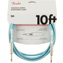 ORIGINAL SERIES CABLE 10feet (DAPHNE BLUE)(#0990510003) Fender USA (新品)(2)