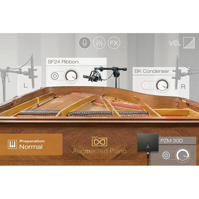 Augmented Piano(代引不可)(オンライン納品) UVI (新品)