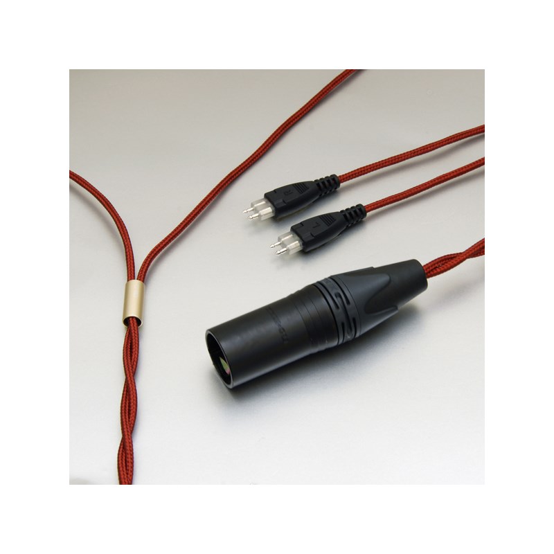 hpct_03_blxp_300【4pin xlr プラグ - 2pin (l/r) 3m】【両だしヘッドホン用リケーブル】 onso (新品)