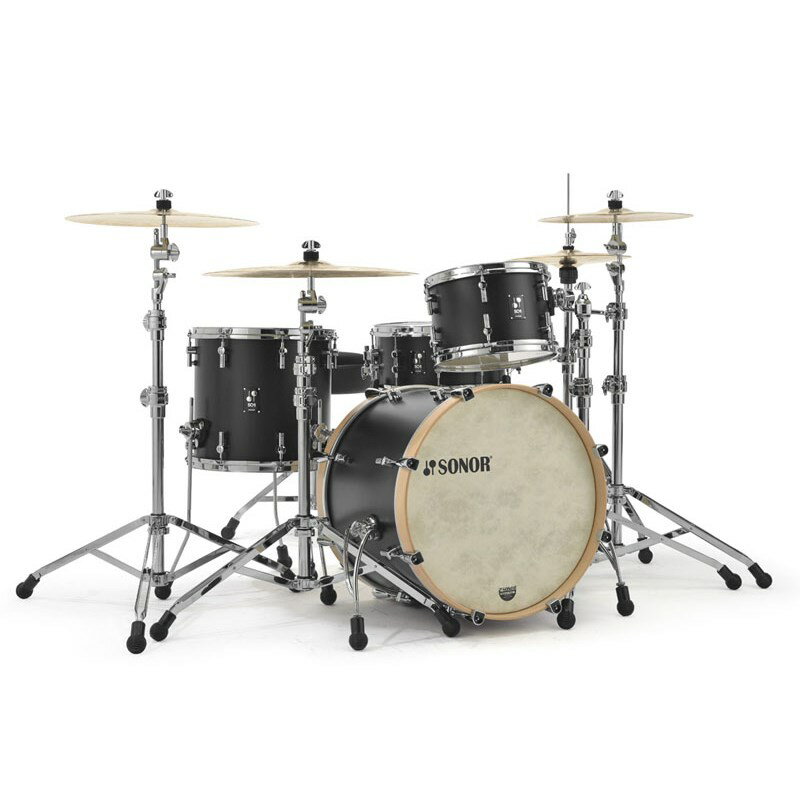 SQ1-320：GTB [SQ1 Series / 20BD Shell Set（20BD・12TT・14FT）：GT BLACK] 【お取り寄せ品】 SONOR (新品)