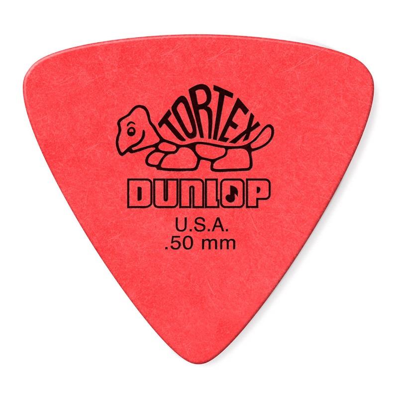 �ڴ��ָ��ꥻ����� 6�祻�å� PP431P050 431R Tortex Triangle Picks 0.50mm (Red) Dunlop (Jim Du...