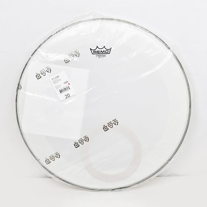 Other - P3-220B [Powerstroke 3 Smooth White 20'' / バスドラム用] REMO (アウトレット 新品特価)
