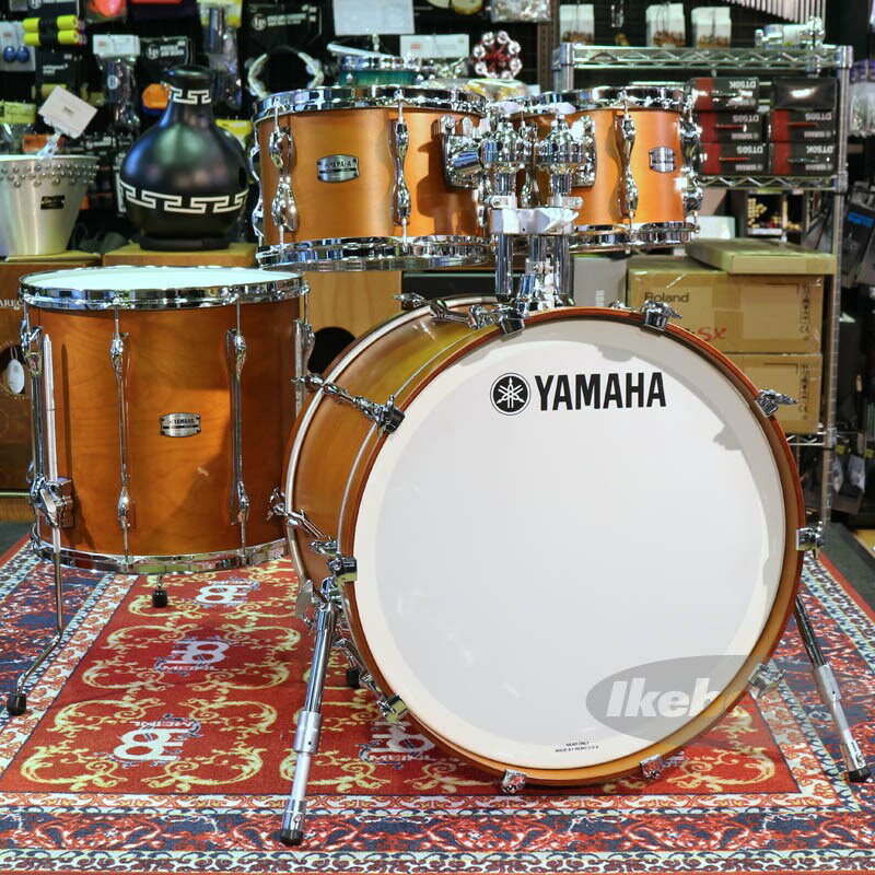 Rakuten - Recording Custom 4pc Drum Kit - Real Wood [RBB2216 RW ＋ RBP6F3 RW] YAMAHA (新品)