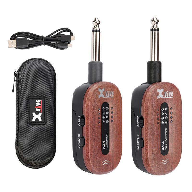 翌日配達 XV-A24 #MH[Mahogany] ギターワイヤレス　【受信機・送信機ペアセット】 ...