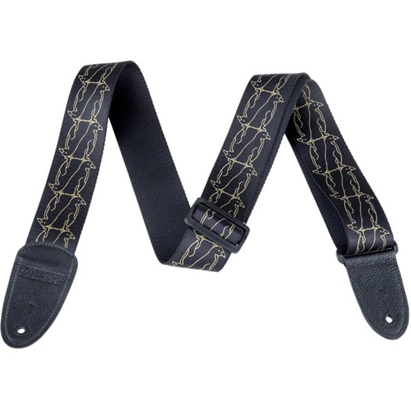 Rakuten - Alternating Black Penguins Strap， Gold(9227364002) GRETSCH (新品)