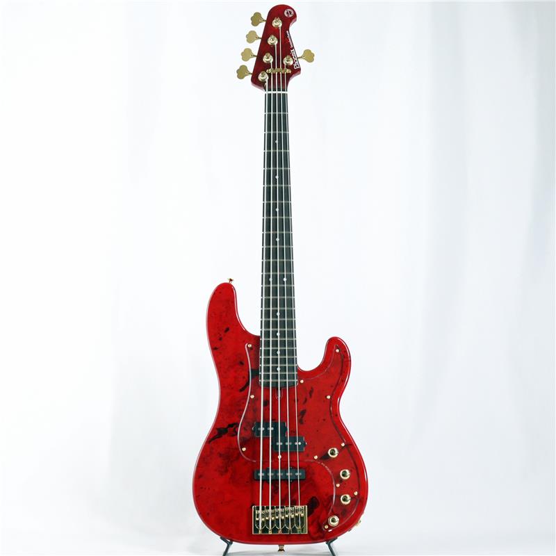 イケベ楽器楽天ショップの【入荷待ち、ご予約受付中】 BB-5-109 PJ Buckeye Burl/Alder (TCR) [徳永暁人/Akihito Tokunaga Custom Model] Phoenix (新品)｜アングル2