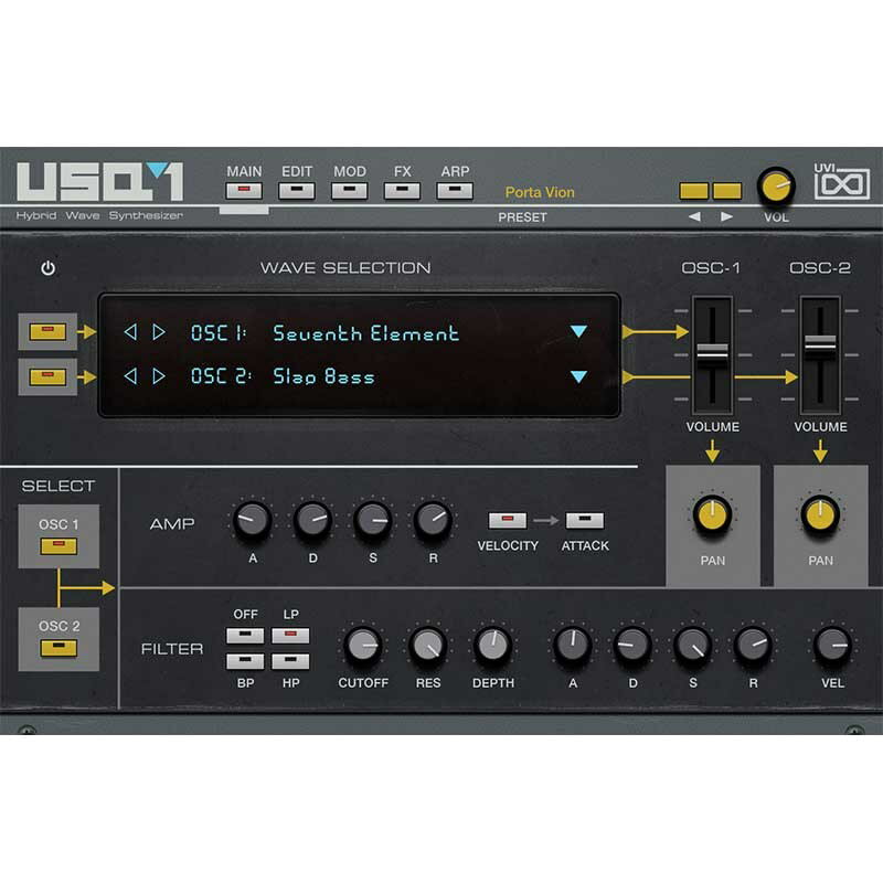 USQ-1(代引不可)(オンライン納品) UVI (新品)