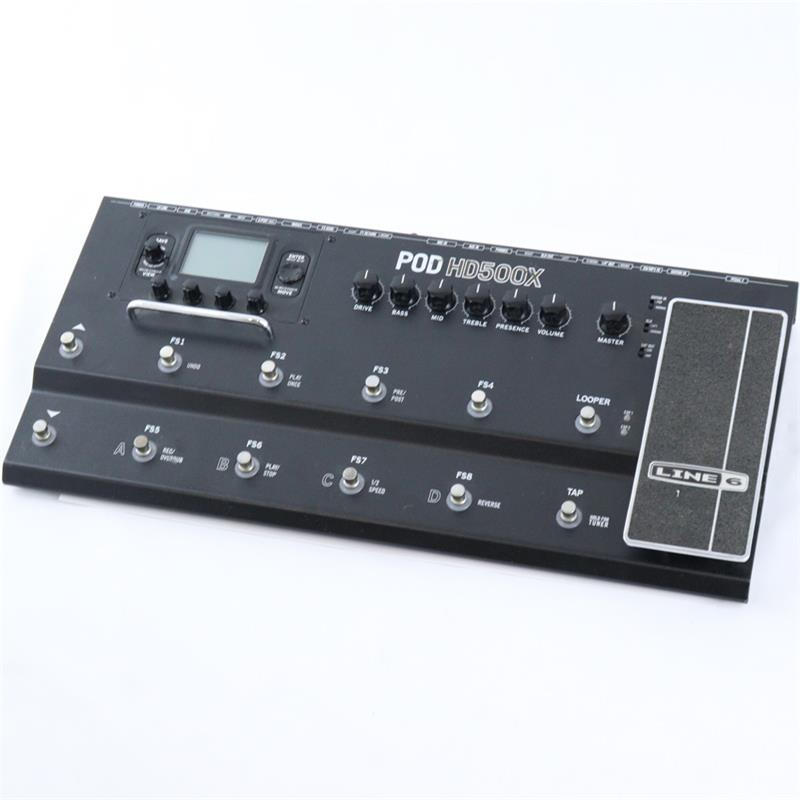 USED 中古 POD 500 HD ()マルチエフェクター・アンプシミュレーター Line6 (ユーズド やや使用感あり)