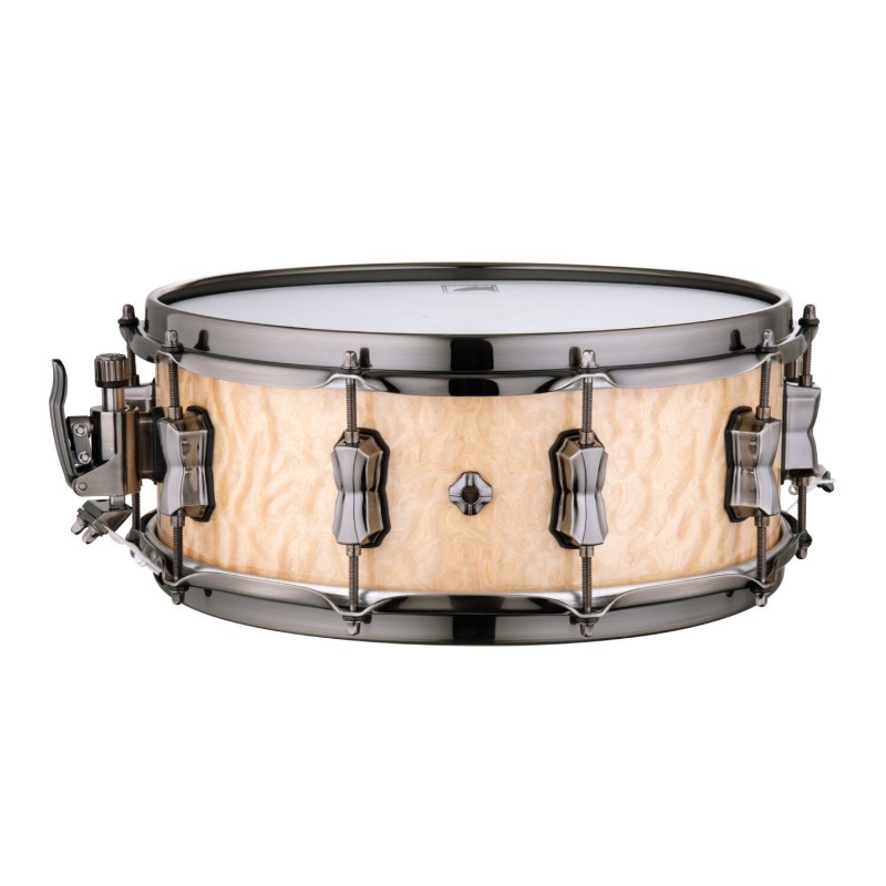 イケベ楽器楽天ショップのBPNMW4550LXN [BLACK PANTHER / Pegasus 14 x 5.5 NATURAL MAPLE BURL] MAPEX (新品)｜アングル3