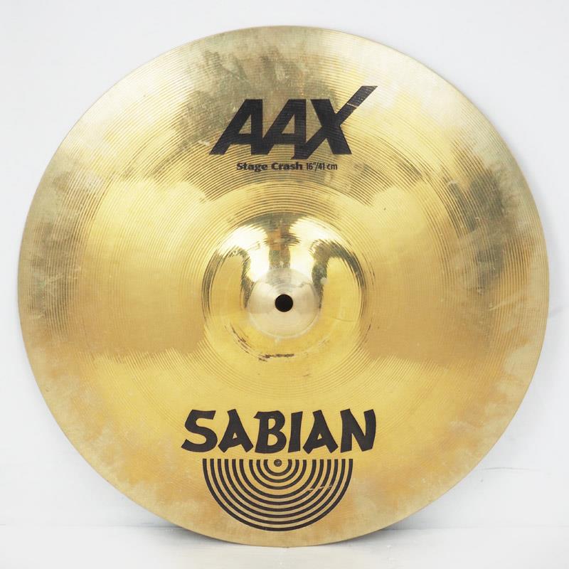 USED 中古 AAX Stage Crash 16 [AAC-16SGC-B/1064g] SABIAN (ユーズド やや使用感あり)
