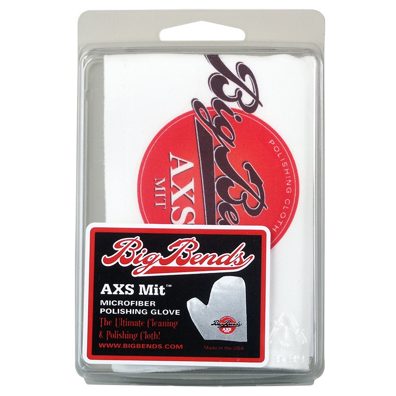PREMIUM OUTLET SALE AXS Mitt [Microfiber Polishing Cloth] Big Bends ()