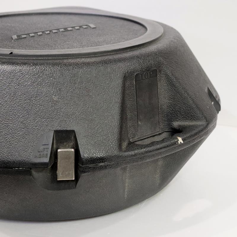 VINTAGE UFO Clamshell Snare Drum Case - Black【委託品】 Ludwig (ヴィンテージ やや使用感あり)