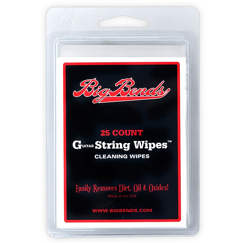 Guitar String Wipes (25pcs) Big Bends ()