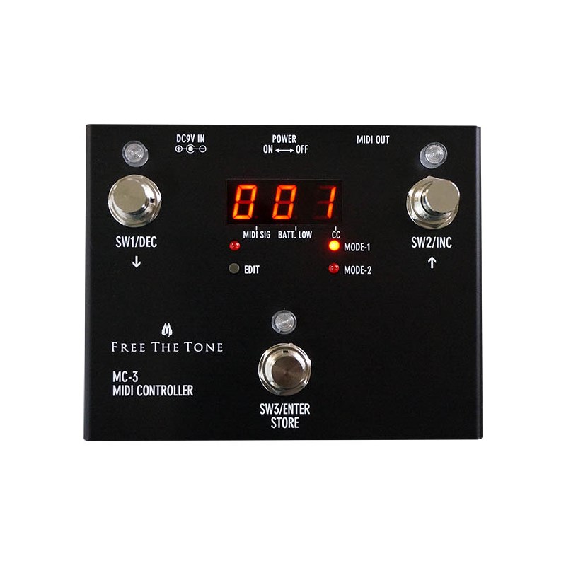 MC-3 [MIDI CONTROLLER] Free The Tone (新品)