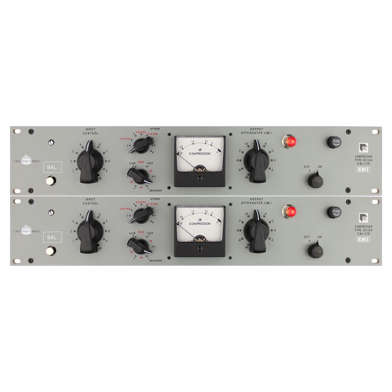 RS124 Mastering Matched Pair (Stepped I/O)(真空管コンプレッサー) 【お取り寄せ商品・納期別途ご連絡】 Chandler (新品)