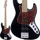 MetroExpress 21-Fret Vintage J/J Bass 4st (BLK/MP) Sadowsky Guitars (新品)