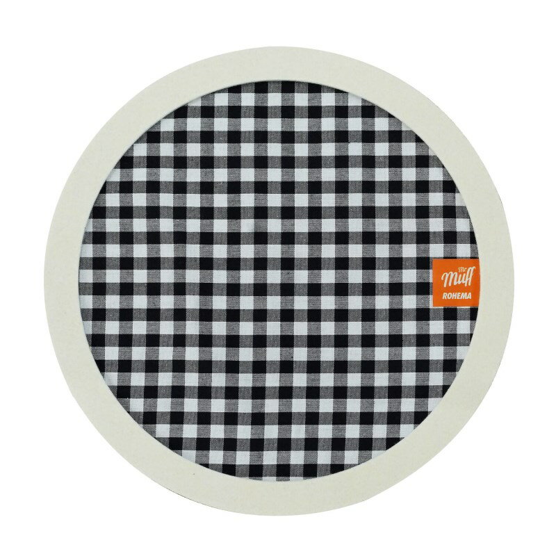 ■商品紹介＜MUFFINS＞スタジオやライブでヴィンテージサウンドを演出するために綿を使用してミュートしますが演奏中にズレるというデメリットがあります、そんな悩みが解消できるアイテムがこの各サイズに合わせた綿のドラムミュート、MUFFINSです。必要な時に即座にヘッドに乗せるだけでヴィンテージサウンドがお楽しみ頂けます。フロア、フロアタム残響音が短くなりバスドラムのようなパンチのあるサウンドをお楽しみ頂けます。ドラムヘッドだけに限らず、シンバルミュートとしての使用はもちろん、ハイハットスタンドの上下の間に挟んでミュートすることによりハイハットの残響音を短くすることが可能。更に各サイズのリングミュートを重ねてミュートの強さを好きなように調節することも可能です。サイズ：14インチ※シンバルスタンド及びハイハットスタンドへの使用は10インチのモデルのみ可能です。※画像はイメージです。検索キーワード：イケベカテゴリ_ドラム_その他ドラムアクセサリ_ROHEMA_新品 SW_ROHEMA_新品 JAN:4042241181397 登録日:2023/09/17 ロヘマ