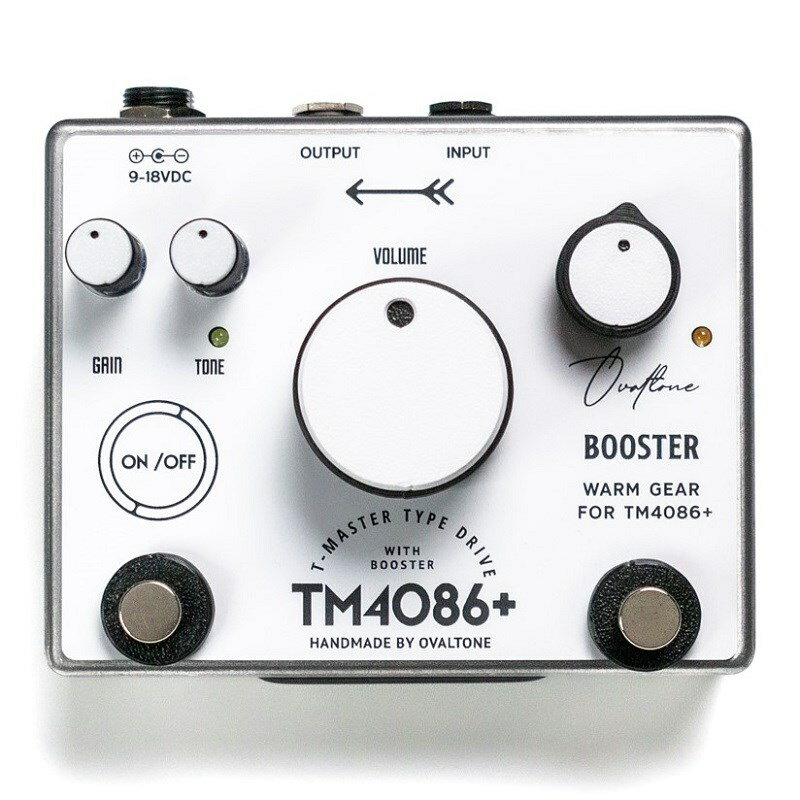 Booster - 【WEB限定GW価格】【WEB限定在庫処分セール】 TM4086+（オーバルトーン）オーバードライブ/ブースター Ovaltone (新品)