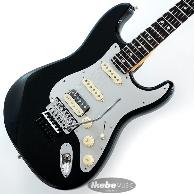 American Ultra Luxe Stratocaster Floyd Rose HSS (Mystic Black/Rosewood)【旧価格品】 Fender USA (新品)