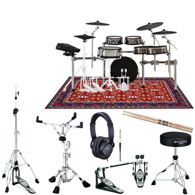 TD-50KV2 TAMAハードウェアセット [V-Drums Kit ＋ Bass Drum ＋ Drum Stand] Roland (新品)