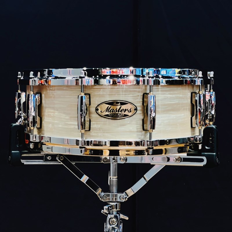 Masters Maple Pure Snare Drum 14×5 - #453 Platinum Gold Oyster [MP4C1450S/N #453]【イベント展示特価品】 Pearl (アウトレット 美品)