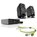 iLoud Micro Monitor+ARC Studio 1.0mケーブルセット (ブラック)(アイケーマルチメディア)(モニタースピーカー)(スタンドアローン音響補正ハードウェア・プロセッサー) IK Multimedia (新品)