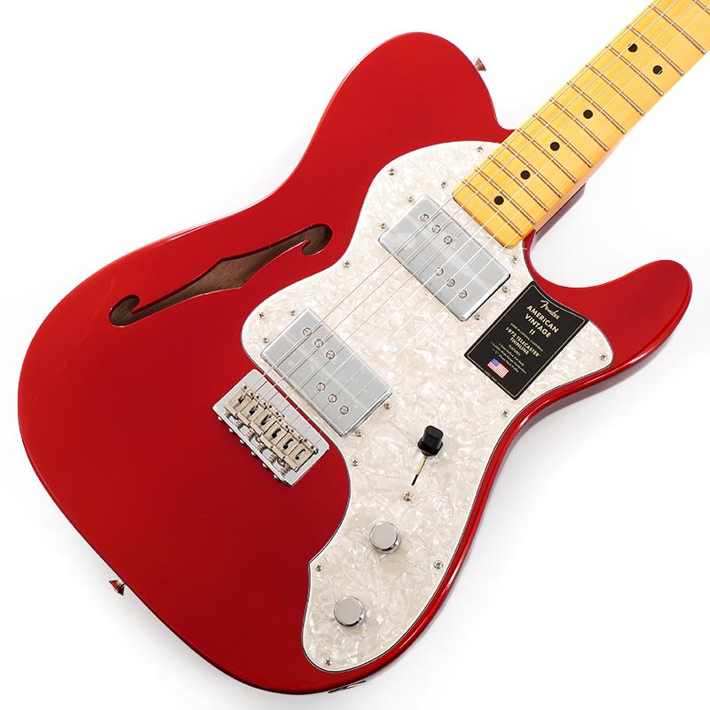 American Vintage II 1972 Telecaster Thinline (Candy Apple Red/Maple)  Fender USA (新品)