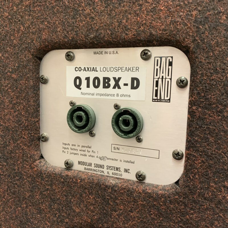 USED 中古 Q10BX-D BAGEND (ユーズド やや使用感あり)