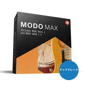 MODO MAX Upgrade【アップグレード版】(代引不可)(オンライン納品) IK Multimedia (新品)