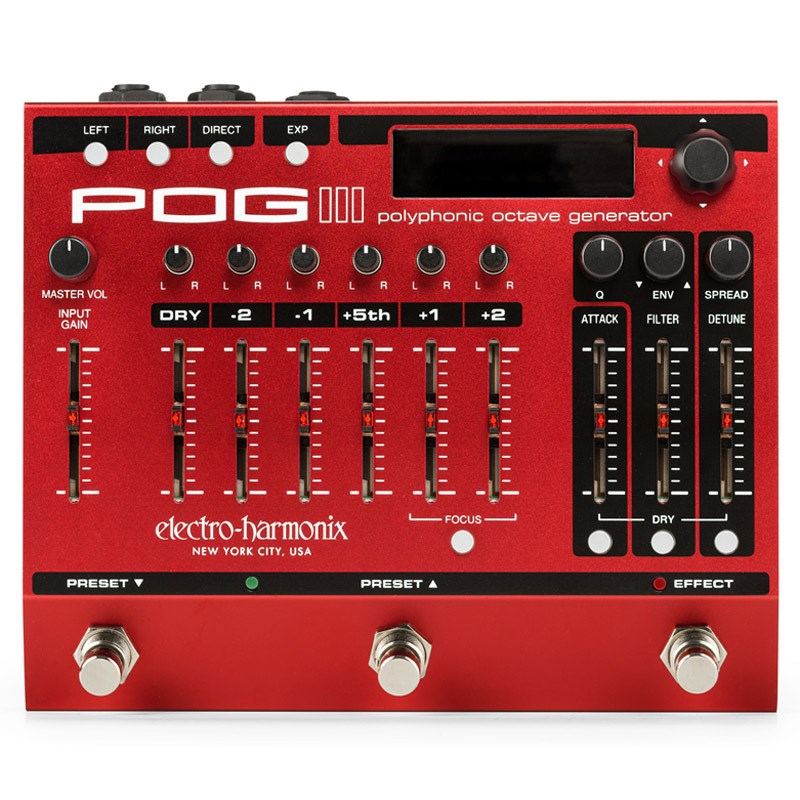 Pitch Shifter - POG3 オクターバー エレハモ Electro Harmonix (新品)