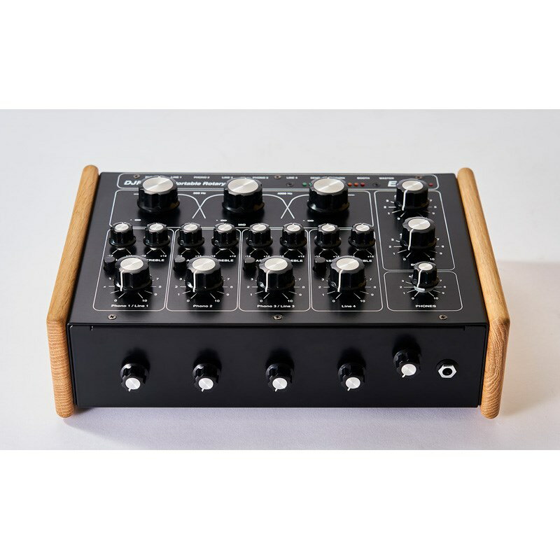 イケベ楽器楽天ショップのDJR400FXWP LEDMIX 【FXセンドリターン内蔵 / CUELED 及び CUEMIX内蔵 / サイドウッドパネル】【お取り寄せ商品 / 納期は別途ご連絡】 E&S (新品)｜アングル2