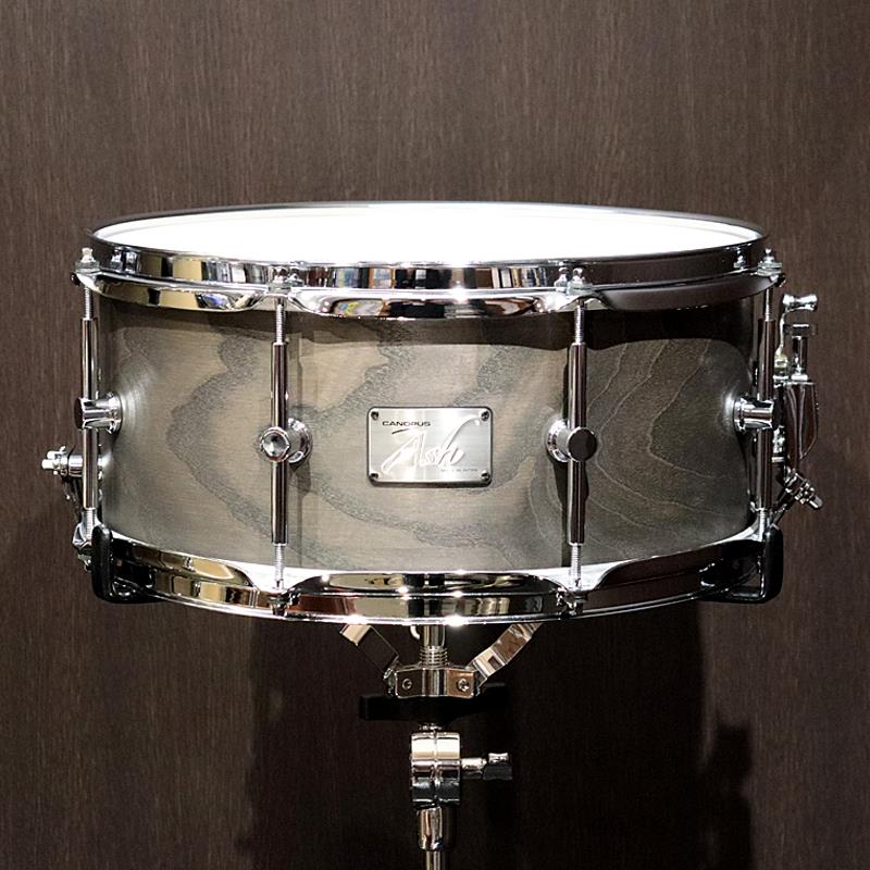 AH-1465 [Ash Snare Drum 14''×6.5'' - Blackish Ash Oil] CANOPUS (新品)
