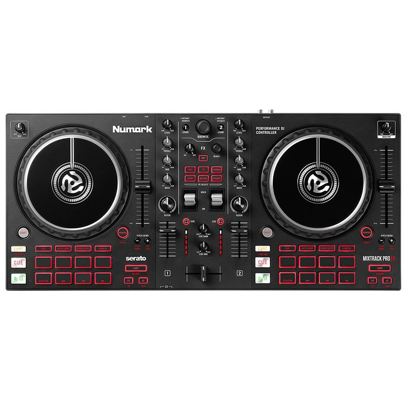������ã MIXTRACK PRO FX + PC������ɥ��å� ��̵���������������Serato DJ Lite�б��� Numark (����)