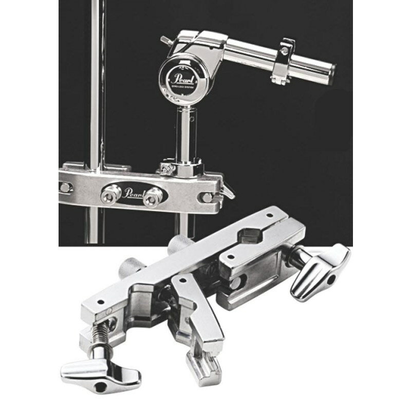 ■商品紹介パイプ径 15.9mm〜28.6mmに対応。クランプ部はいずれも開閉可能。※画像はセッティングイメージです。タムホルダーは付属になりません。検索キーワード：イケベカテゴリ_ドラム_アダプター・ホルダー_Pearl_新品 SW_Pearl_新品 JAN:4515295612853 登録日:2016/04/16 パール