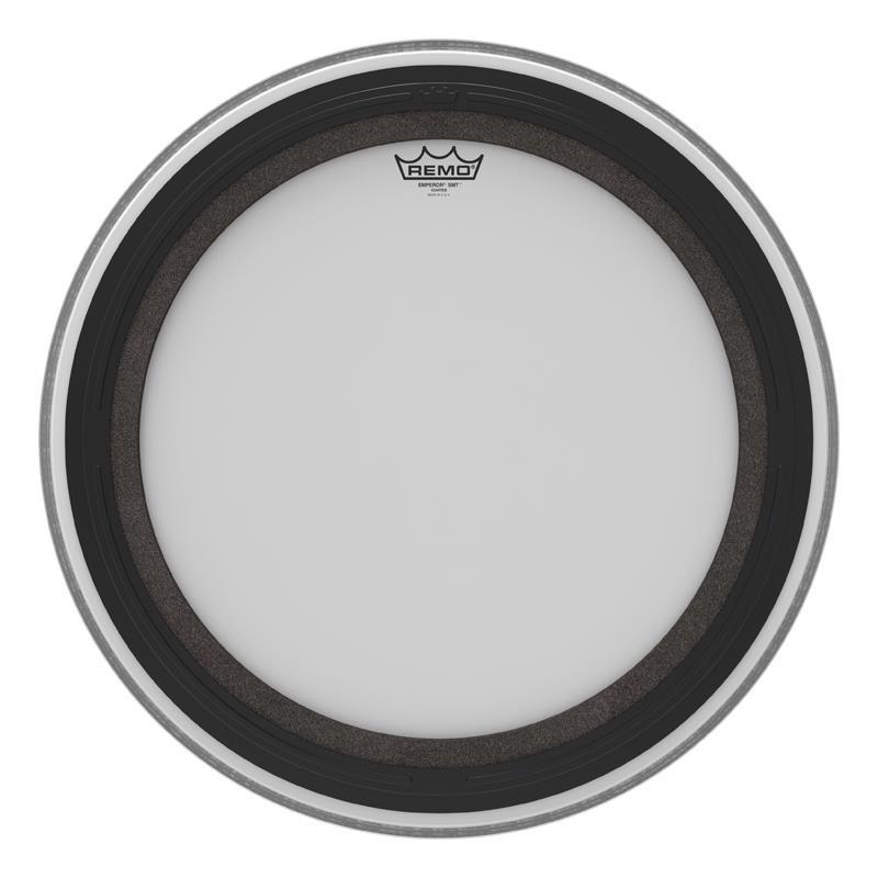 ■商品紹介＜SMT Coated＞不要な倍音を抑えながら、豊かなローエンドと明瞭なアタックを引き出すプリミュート仕様。Sub Muffl(R)テクノロジーを採用し、安定したレスポンスと快適なフィールを提供します。アンバサダーは10milシングルプライのコーテッドフィルム、エンペラーは7mil＋5milの2プライ構造に加え、外付けダンピングシステムを装備。幅広いチューニングレンジで多彩なプレイスタイルに応えます。サイズ：20インチフィニッシュ:コーテッド厚み：エンペラー（7mil＋5mil）※画像はイメージです。検索キーワード：イケベカテゴリ_ドラム_ドラムヘッド_バスドラム用_REMO_バスドラム用_新品 SW_REMO_新品 JAN:0757242654002 登録日:2026/04/12 ドラムヘッド バスドラム用 キック用 レモ