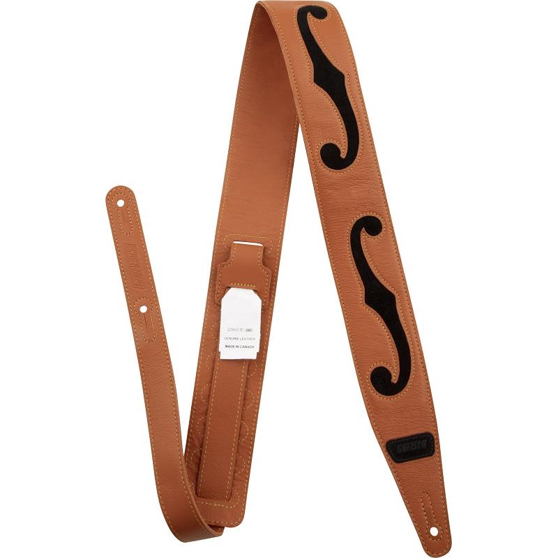 F-Holes Leather Strap， Orange and Black(9224362100) GRETSCH (新品)