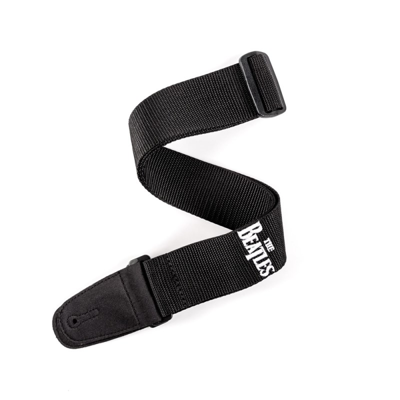 The Beatles Black Polypropylene Guitar Strap [PWSBT100] PLANET WAVES (新品)