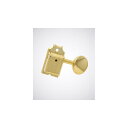 6 in LINE / Metal Button / Gold 【セット販売】 KLUSON (新品)