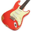2023 Collection Time Machine 1960 Stratocaster Heavy Relic (Aged Fiesta Red) [SN...