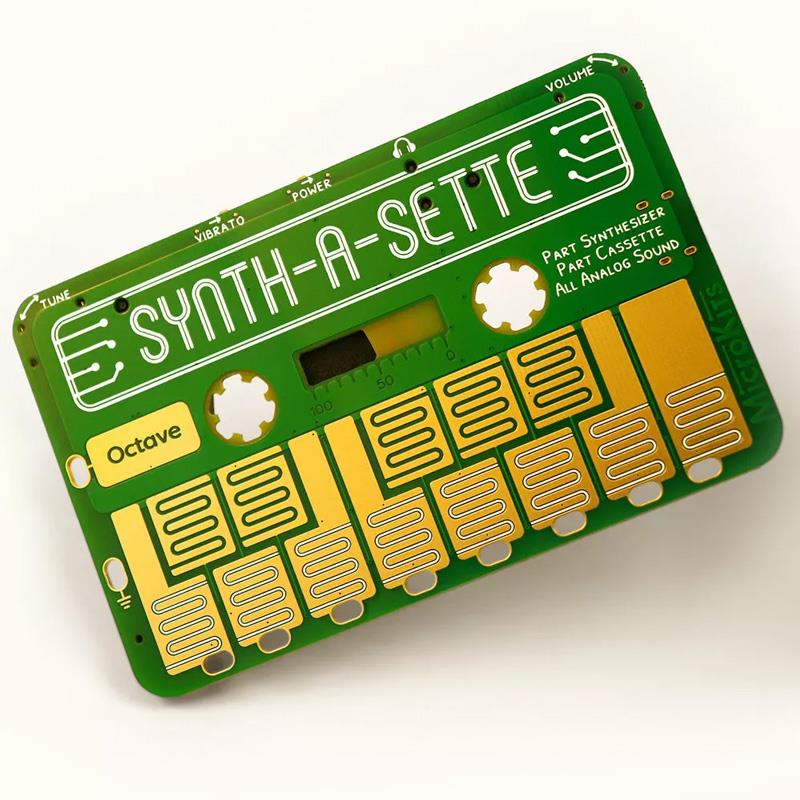 MicroKits Synth-a-Sette ポケットサイズのアナログ・シンセ