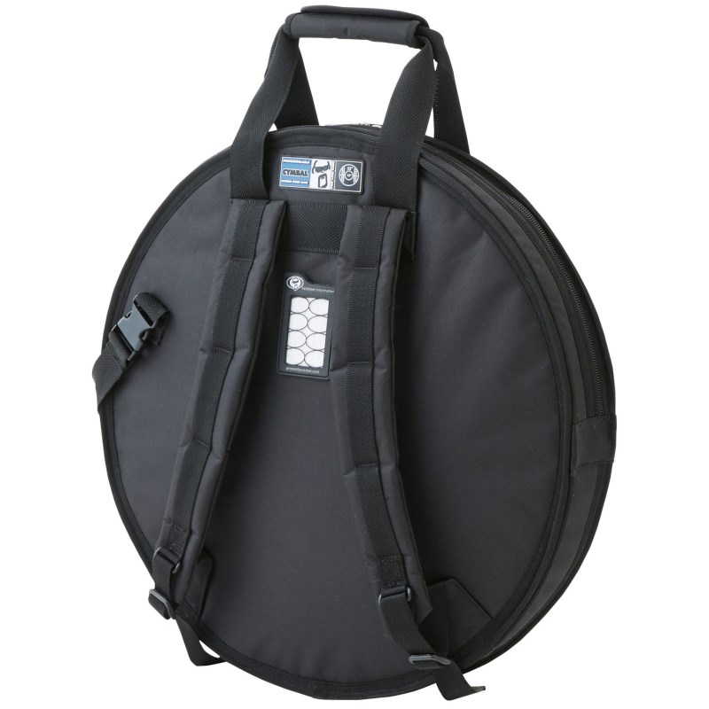 24用シンバルケース [ リュックタイプ / フリースパッド付 / ブラック]【LPTR24CYM / 6021R-00】 Protection Racket (新品)