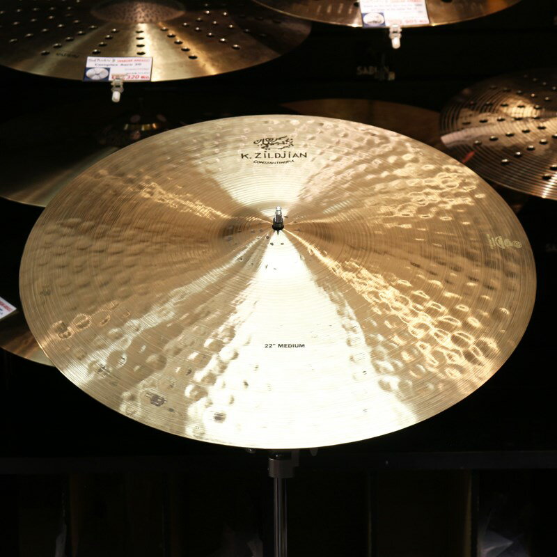 K Constantinople Medium Ride 22 [NKZL22CONRM/2762g]【創業400周年記念 K Constantinople フェア】 Zildjian (新品)