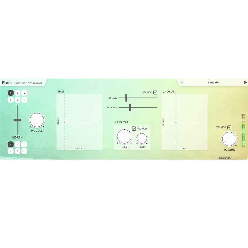 Pads(ラッシュ・パッド・シンセサイザー)(オンライン納品) Klevgrand (新品)