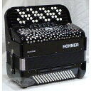 ホーナー アコーディオン 入門向け ボタン式 中型 Nova III 96 BLK クロマチックアコーディオン・カラー:ブラック Hohner (新品)