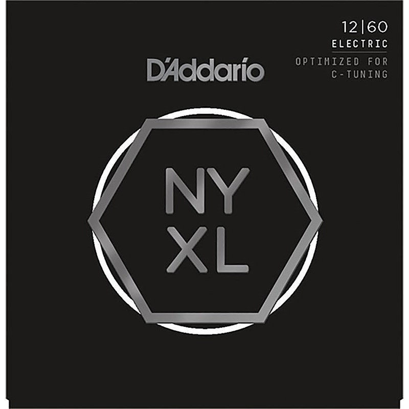 NYXL Series Electric Guitar Strings [NYXL1260 Extra Heavy， 12-60] D’Addario (新品)
